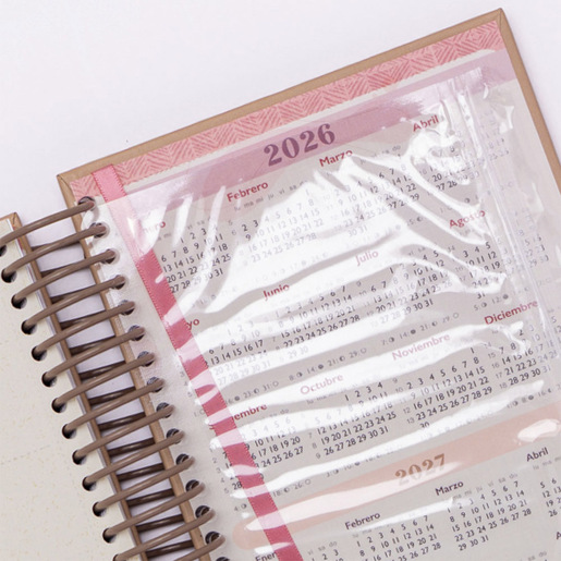 AGENDA 2026 PECHI ESPIRAL AMOR AMARILLO