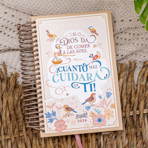 AGENDA 2026 PECHI ESPIRAL DIOS CUIDA