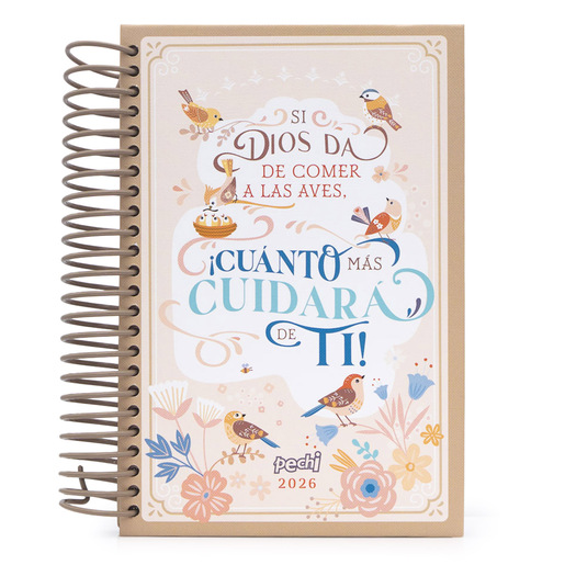 AGENDA 2026 PECHI ESPIRAL DIOS CUIDA