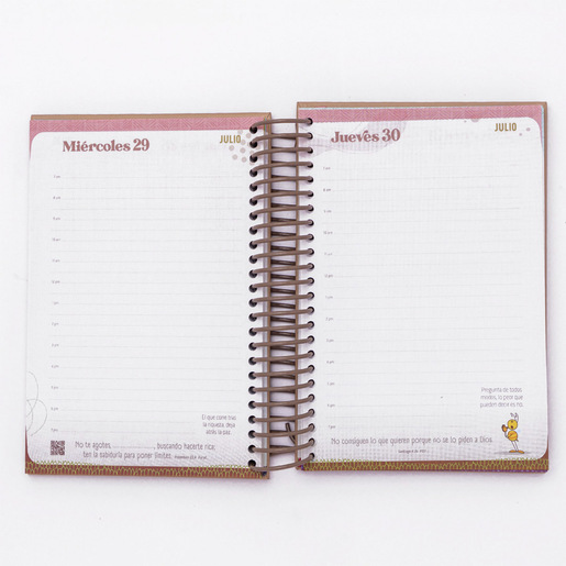 AGENDA 2026 PECHI ESPIRAL PAZ DEL SEÑOR