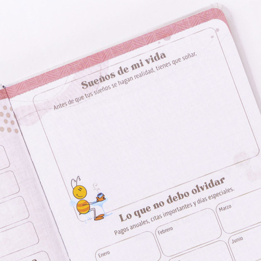 AGENDA 2026 PECHI  FLEXI MARIPOSA