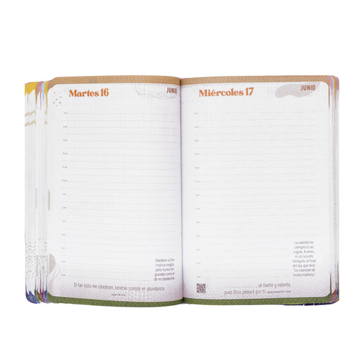 AGENDA 2026 PECHI  FLEXI AMOR AMARILLO