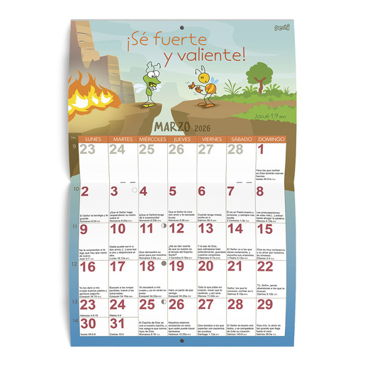 CALENDARIO DE PARED PECHI 2026