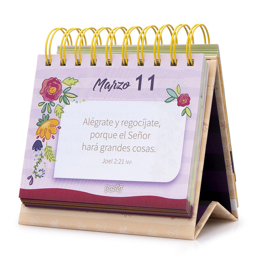 CALENDARIO PERPETUO 2026 ANIMO Y BENDICIONES