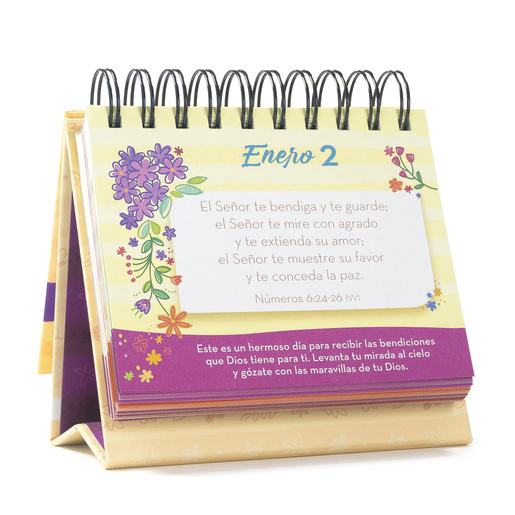 CALENDARIO PERPETUO 2026 ANIMO Y BENDICIONES