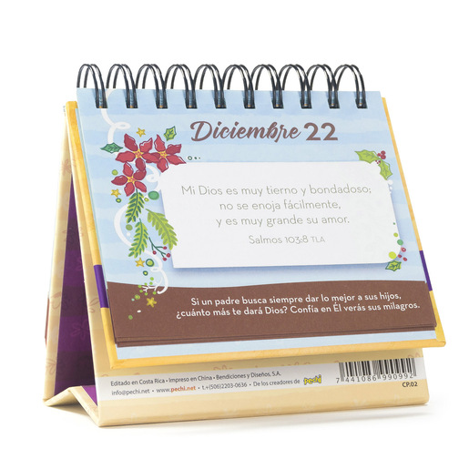 CALENDARIO PERPETUO 2026 ANIMO Y BENDICIONES