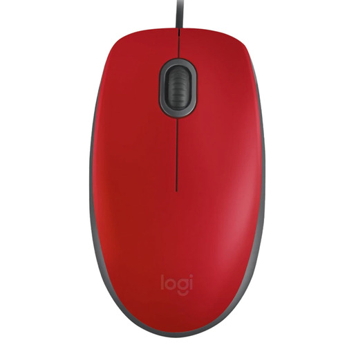 MOUSE LOGITECH M110 ROJO 910-006755