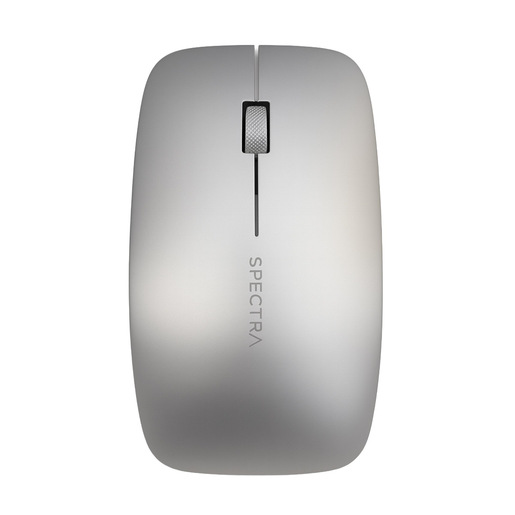 MOUSE WIRELESS 3D 2.4GHZ RESOLUTION :800/1200/1600 DPI COLOR PLATEADO CM629B