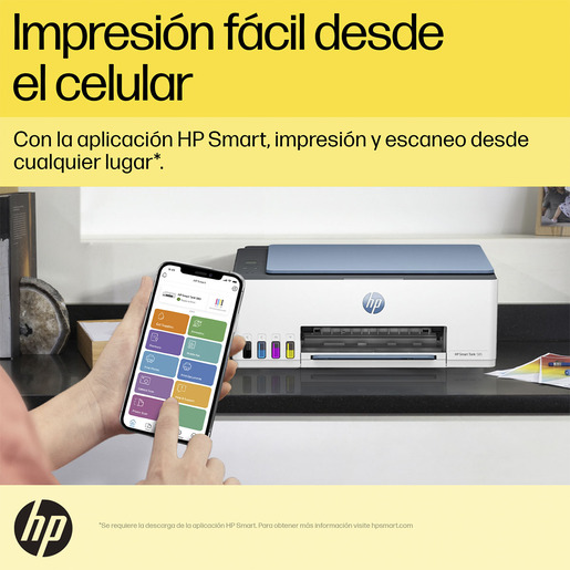 IMPRESORA MULTIFUNCIONAL HP 585 TANQUE DE TINTA (IMPRIME, COPIA Y ESCANEA)