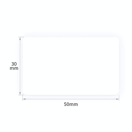 ETIQUETA TERMICA NIIMBOT T50X30MM-230 BLANCA