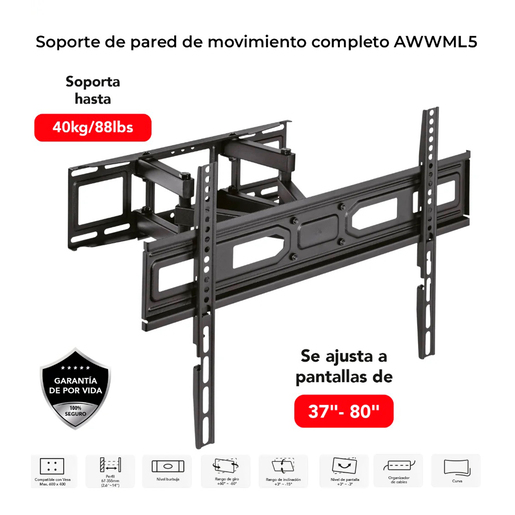 SOPORTE PARA TV  AIWA 37-80