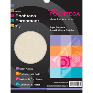 PAPEL PARCH NATURAL 90GR 50H