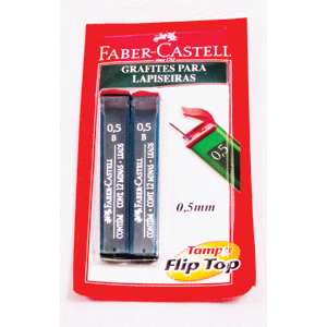 MINAS FABER CASTELL 0.5 B/2 MINAS FABER CASTELL 0.5 B/2