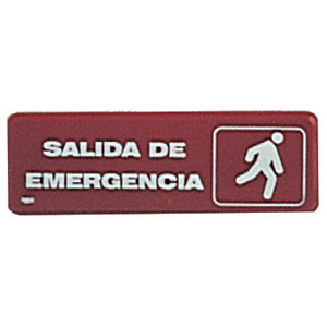 LETRERO SALIDA DE EMERGENCIA