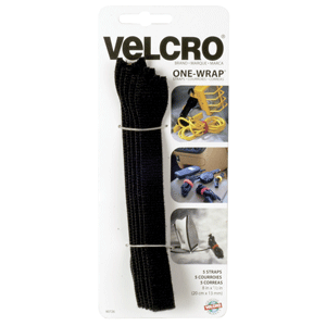 VELCRO ONEWRAP NEGRAS 20CMX13M