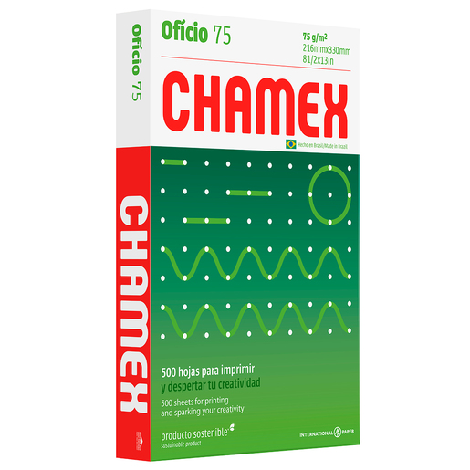 PAPEL CHAMEX T/O RESMA 500 H