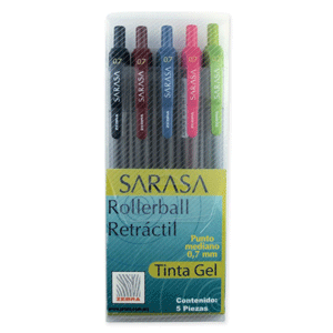 ROLLERBALL ZEBRA SARASA GEL ANTIQUE 5U