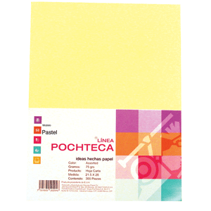 PAPEL PASTEL AMARILLO 75GR100H