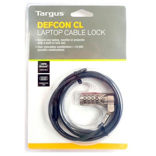 CABLE D/SEGURIDAD P/LAPTOP
