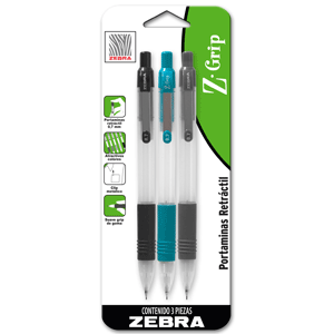 PORTAMINAS ZEBRA Z-GRIP 0.7 CON GRIP PORTAMINAS ZEBRA Z-GRIP 0.7 CON GRIP