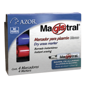 MARCADOR PARA PIZARRA MAGISTRAL 4U SURTIDOS MARCADOR PARA PIZARRA MAGISTRAL 4U SURTIDOS