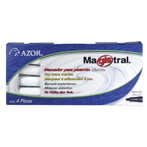 MARCADOR PARA PIZARRA MAGISTRAL PUNTO FINO 4U MARCADOR PARA PIZARRA MAGISTRAL PUNTO FINO 4U